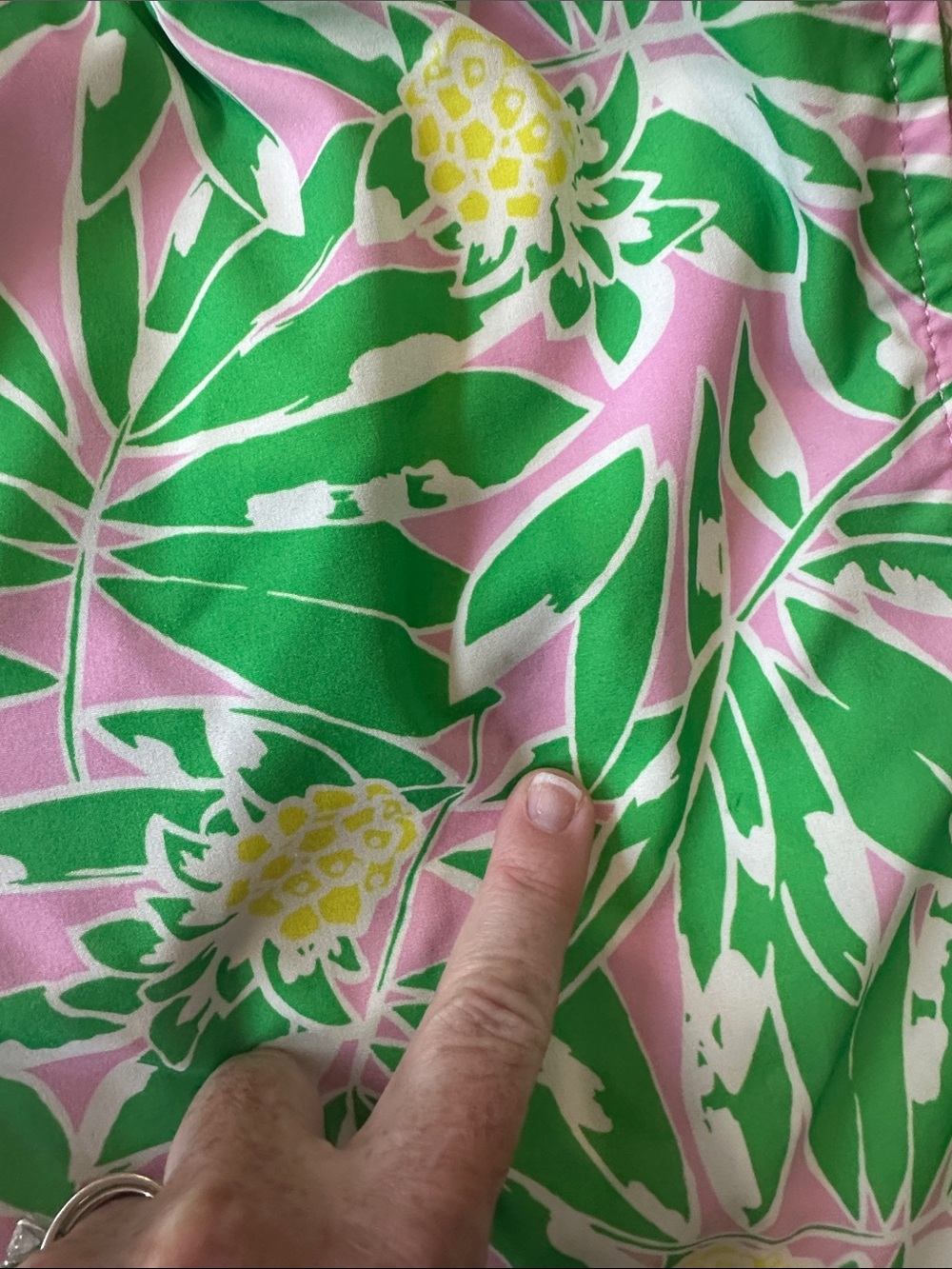 Crewcuts Palm Tree Swim Trunk in Size 8 - Picture 4 of 6